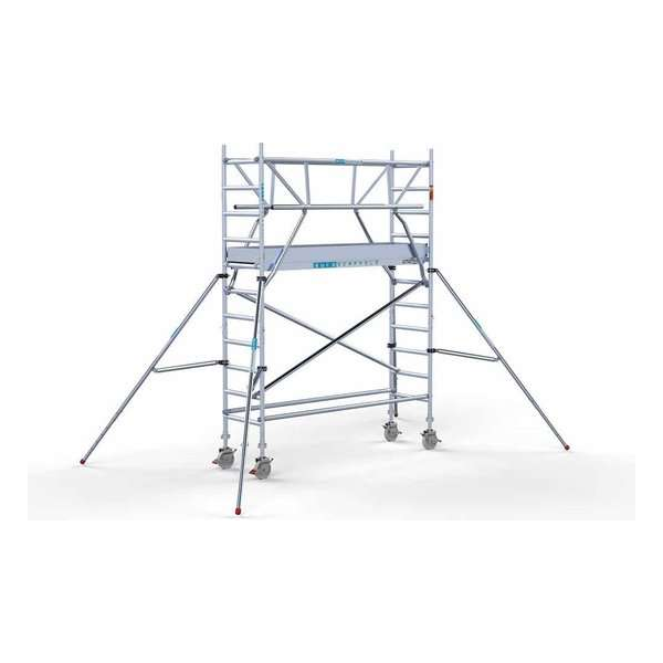 Rolsteiger Standaard 75x250 4,2m werkhoogte carbon vloer + dubbele voorloopleuning