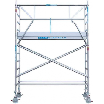 Rolsteiger Standaard 75x190 4,2m werkhoogte + enkele voorloopleuning