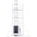 Solar lift 12,2m werkhoogte, 250 cm