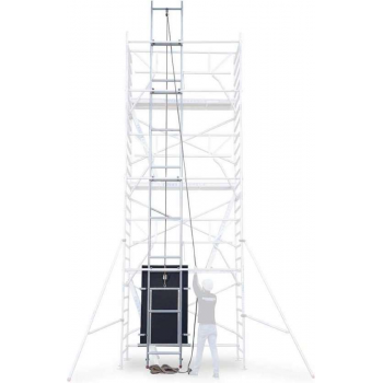 Solar lift 12,2m werkhoogte, 250 cm