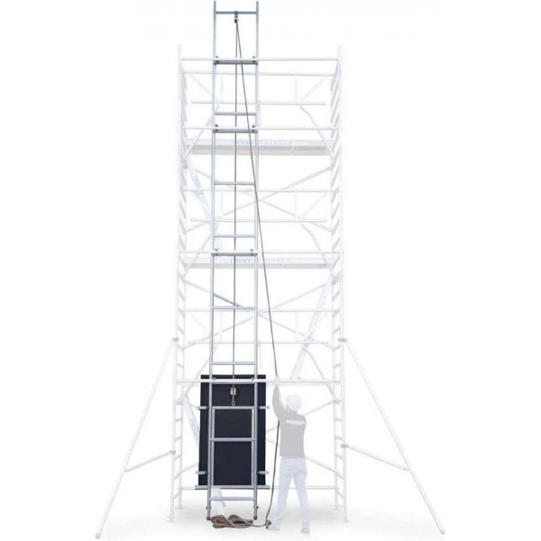 Solar lift 12,2m werkhoogte, 250 cm Solar lift 12,2m werkhoogte, 250 cm
