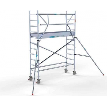 Rolsteiger Standaard 75x250 4,2m werkhoogte + enkele voorloopleuning