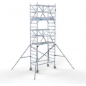 Rolsteiger Standaard 90x190 6,2m werkhoogte carbon vloer + dubbele voorloopleuning