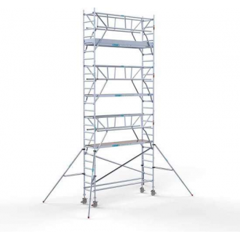 Rolsteiger Standaard 75x305 8,2m werkhoogte carbon vloer + dubbele voorloopleuning