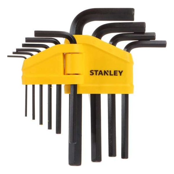 STANLEY Inbussleutelset 10-delig - 1.5 t/m 10 mm STANLEY Inbussleutelset 10-delig - 1.5 t/m 10 mm