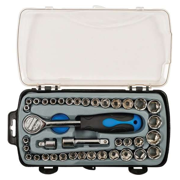 Silverline 39-delige compacte doppen set Silverline 39-delige compacte doppen set