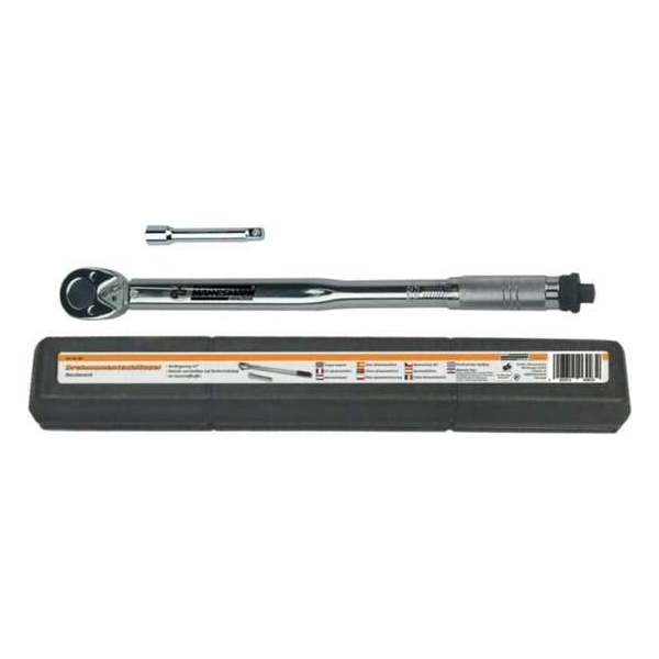 Brüder Mannesmann Momentsleutel 40-210 - Nm 1/2'' - links-en rechtsom Brüder Mannesmann Momentsleutel 40-210 - Nm 1/2'' - links-en rechtsom