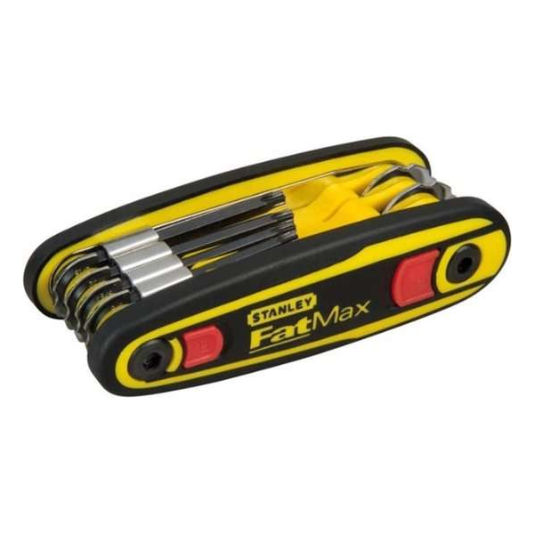 STANLEY 0-97-552 8-delige Inbussleutelset - uitklapbaar model - 1,5-8mm STANLEY 0-97-552 8-delige Inbussleutelset - uitklapbaar model - 1,5-8mm