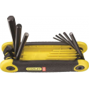 STANLEY Stiftsleutelset 8 delig