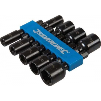 Silverline 855189 9 Delige magnetische dopsleutel set