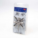 Knipex TwinKey schakelkastsleutel met 10 profielen - 001101