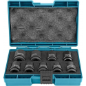 Makita B-66232 9-delige Krachtdoppenset in box - 1/2"