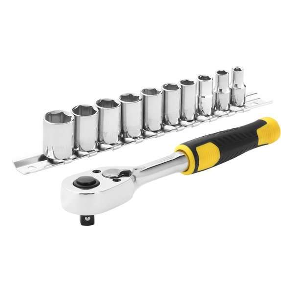 Stanley Ratelset 1/4" 72T 11 Delig Stanley Ratelset 1/4" 72T 11 Delig