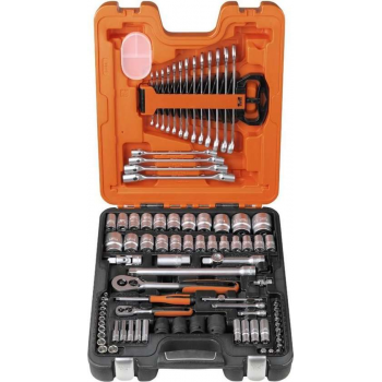Bahco S87+7 Doppenset, 94-delig, 1/4" en 1/2"