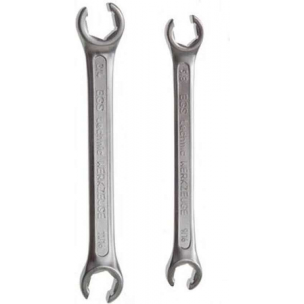 2 remleiding sleutels 1/4", 5/16", 3/8" & 7/16 2 remleiding sleutels 1/4", 5/16", 3/8" & 7/16