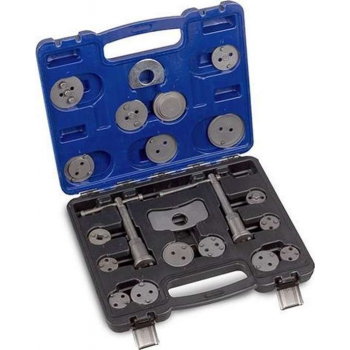 Dopsleutel Remzuiger Terugstelset 22-Delig - Remklauw Demontage Terugstel Set Gereedschap - 22-Delig Blauw