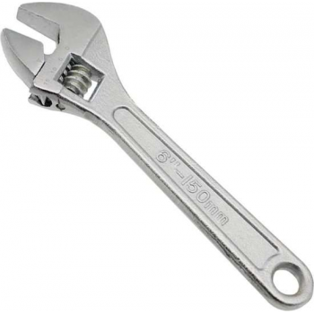 Moersleutel | Moersleutel verstelbaar | Steeksleutel | Engelse sleutel | Zilver | 150 mm | Able & Borret