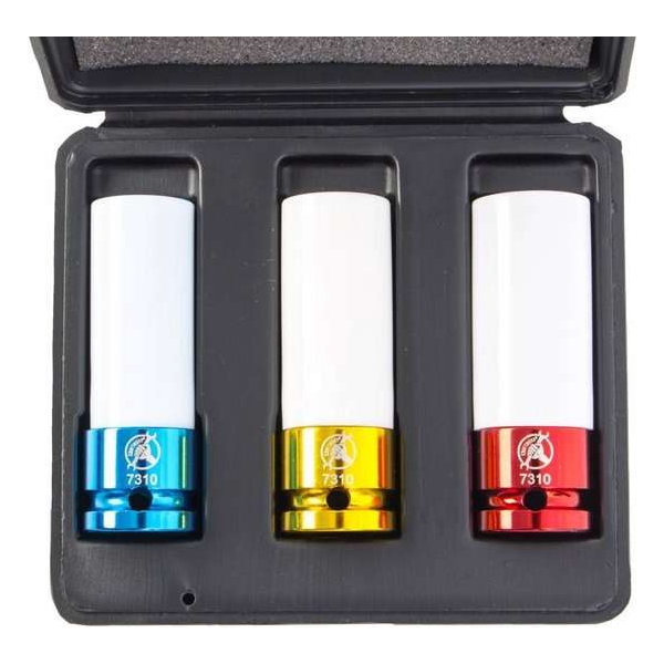 BGS Krachtdoppenset 1/2" - Wielbouten en Wielmoeren van ( aluminium) velgen 17mm,19mm en 21mm BGS7310 - komplete set BGS Krachtdoppenset 1/2" - Wielbouten en Wielmoeren van ( aluminium) velgen 17mm,19mm en 21mm BGS7310 - komplete set