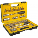 Stanley Dopsleutelset 1/2" 30-delig (chroom satijn) (M)