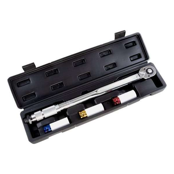 Hanse Werkzeuge Momentsleutel 3 doppen 17/19/21 - 40 tot 210 nm - 1/2 inch Hanse Werkzeuge Momentsleutel 3 doppen 17/19/21 - 40 tot 210 nm - 1/2 inch