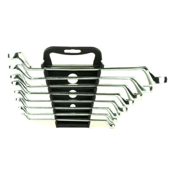 Gebogen ringsleutel set 8 delig Metrisch, 6 - 22 mm, Benson Gebogen ringsleutel set 8 delig Metrisch, 6 - 22 mm, Benson