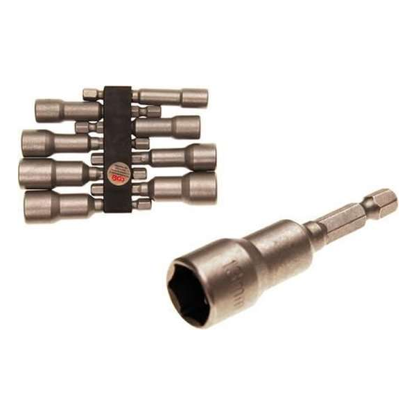 BGS 8 delige set 6-kant doppenset voor accuboor machine BGS 8 delige set 6-kant doppenset voor accuboor machine