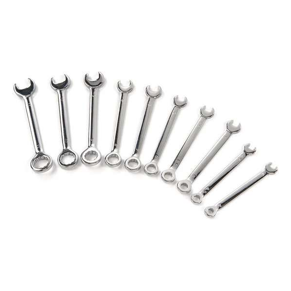 10 Delige Steeksleutel en Ringsleutelset Klein Maten 4 - 11 mm 10 Delige Steeksleutel en Ringsleutelset Klein Maten 4 - 11 mm