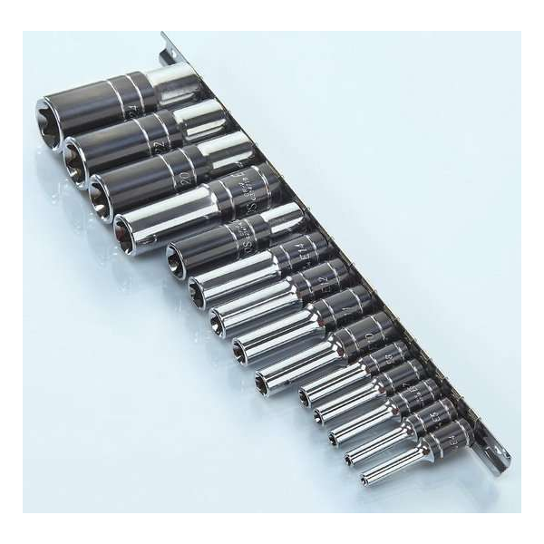 Smoos® Uitwendige Torx doppenset 14-delig extra lang Smoos® Uitwendige Torx doppenset 14-delig extra lang