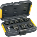 DeWalt DT7507 9 Delige krachtdoppenset in cassette - 1/2"