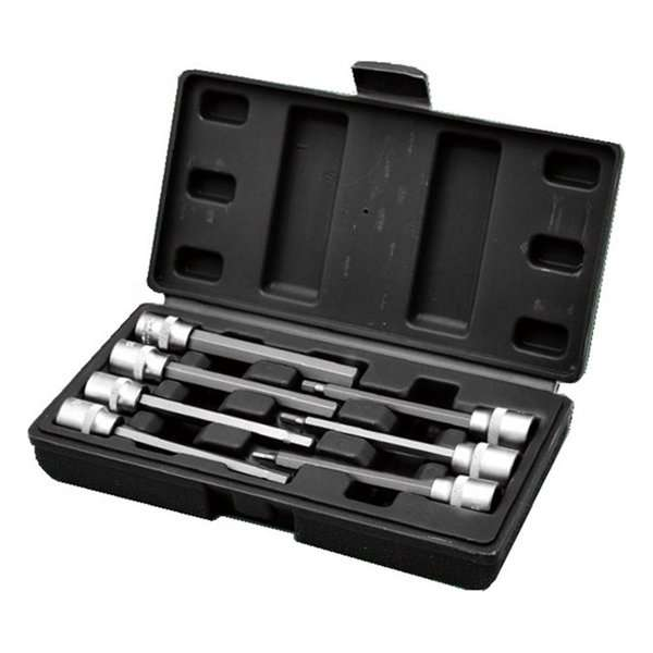 Hofftech Doppenset Verlengd Inbus - 3 t/m 10 mm. - 7 Delig Hofftech Doppenset Verlengd Inbus - 3 t/m 10 mm. - 7 Delig