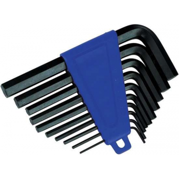 Silverline Zeskantsleutel Set 1/16 Inch t/m 3/8 Inch - 10 Delig