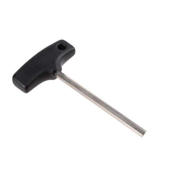 Hafu T-inbussleutel 6 Mm Met Handvat 125 Mm Zwart/zilver Hafu T-inbussleutel 6 Mm Met Handvat 125 Mm Zwart/zilver