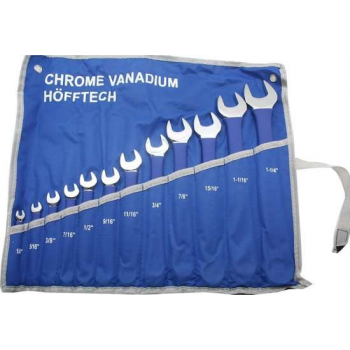 Ring-Steeksleutel Set Inch-Maten (12 Delig)