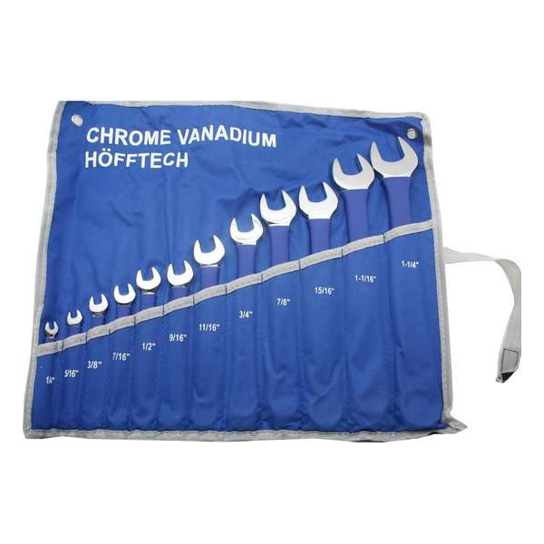 Ring-Steeksleutel Set Inch-Maten (12 Delig) Ring-Steeksleutel Set Inch-Maten (12 Delig)