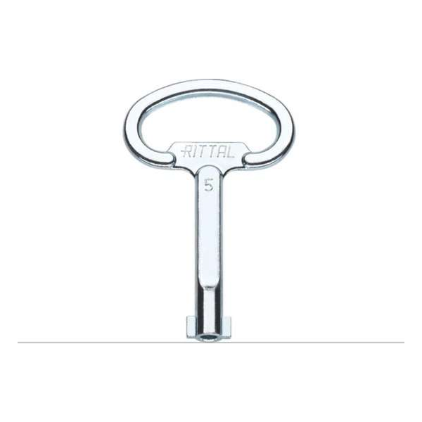 Rittal Schakelkastsleutel - Dubbelbaard Sleutel - D5 - 5mm Rittal Schakelkastsleutel - Dubbelbaard Sleutel - D5 - 5mm