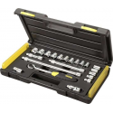 STANLEY Microtough Dopsleutelset 21-delig - 3/8"