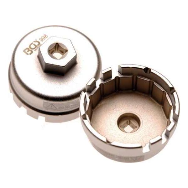 Oliefiltersleutel | 14-kant | Ø 65 mm | Voor Toyota 1.8 & 2.0l 4 cylinder motoren - Toyota Auris - Corolla - Premio en Prius Oliefiltersleutel | 14-kant | Ø 65 mm | Voor Toyota 1.8 & 2.0l 4 cylinder motoren - Toyota Auris - Corolla - Premio en Prius