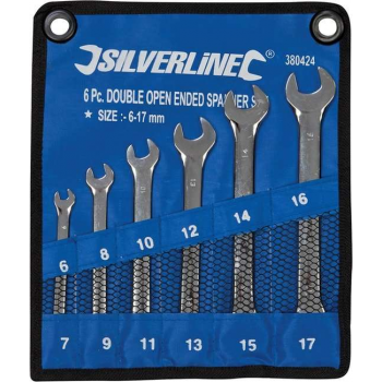 Silverline 6-delige steeksleutel set