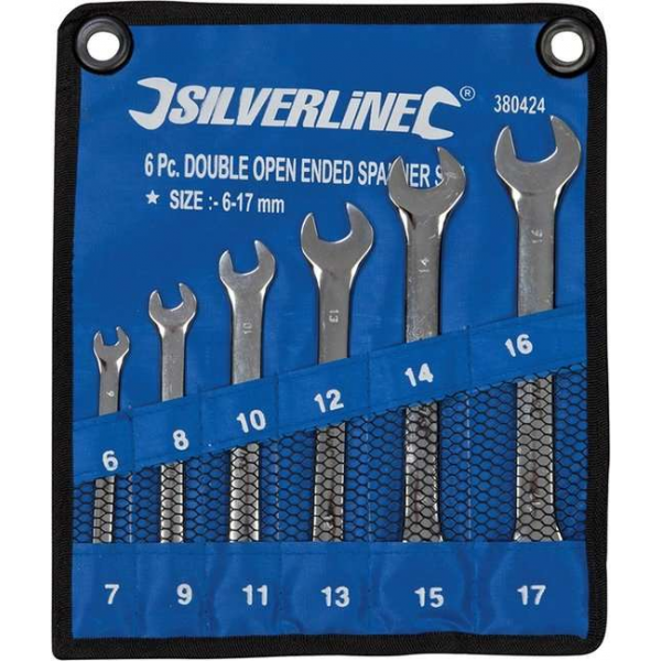 Silverline 6-delige steeksleutel set