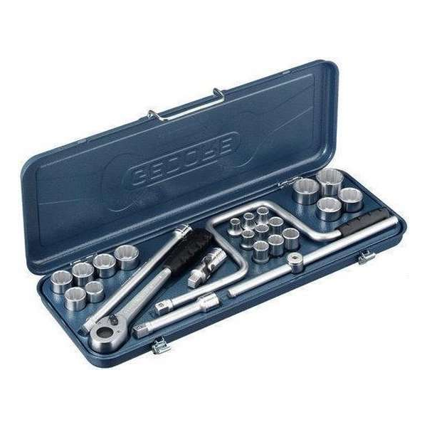 Gedore 6151960 Dopsleutelset Metrisch 1/2 (12.5 Mm) 25-Delig Gedore 6151960 Dopsleutelset Metrisch 1/2 (12.5 Mm) 25-Delig