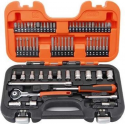 Bahco SW65 65-delige Doppenset inclusief ratel met scharnierende kop - 1/4"