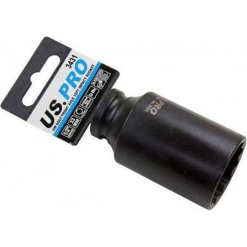 Kracht dop 33 mm 1/2" 12-kant voor Volkswagen Golf naafmoer