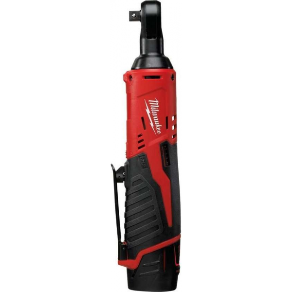 Milwaukee M12 IR-201B (3/8") 12V Li-Ion accu ratelsleutel set (1x 2.0Ah accu) in tas Milwaukee M12 IR-201B (3/8") 12V Li-Ion accu ratelsleutel set (1x 2.0Ah accu) in tas