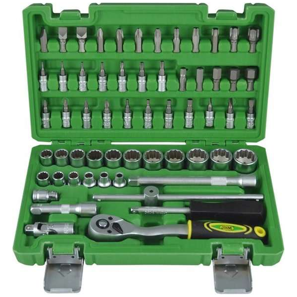 JBM Tools | SET VAN DOPPEN MET 12-KANTE KOPPEN 3/8", 59-DELIG JBM Tools | SET VAN DOPPEN MET 12-KANTE KOPPEN 3/8", 59-DELIG