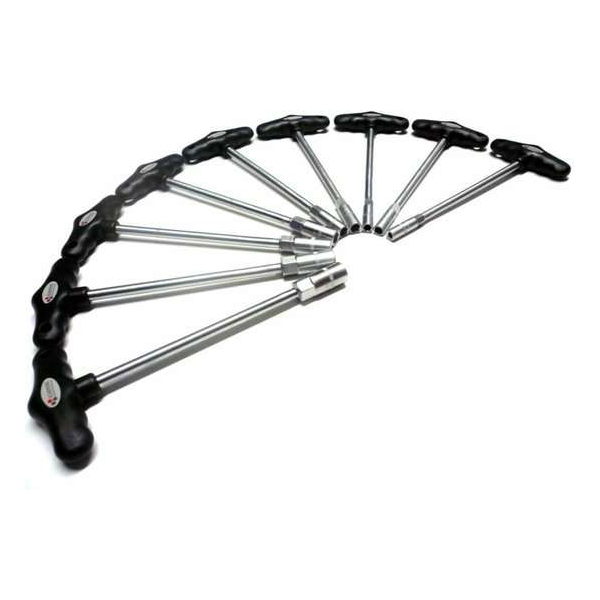 Hofftech Dopsleutelset T-greep 9 Delig Dop 6-14 Mm Hofftech Dopsleutelset T-greep 9 Delig Dop 6-14 Mm