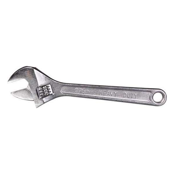 Perel Engelse Sleutel 15" 37,5 Cm Carbon-staal Zilver/zwart Perel Engelse Sleutel 15" 37,5 Cm Carbon-staal Zilver/zwart