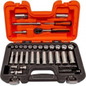 Bahco S330L 1/4" en 3/8” doppenset, 53-delig