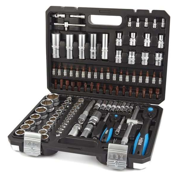 108 Delige Professionele Doppenset met Premium Ratels 108 Delige Professionele Doppenset met Premium Ratels