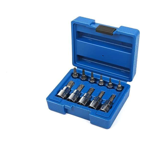 HBM 11 Delige Profi 1/4 en 3/8” TORX Doppenset T8 – T55 HBM 11 Delige Profi 1/4 en 3/8” TORX Doppenset T8 – T55