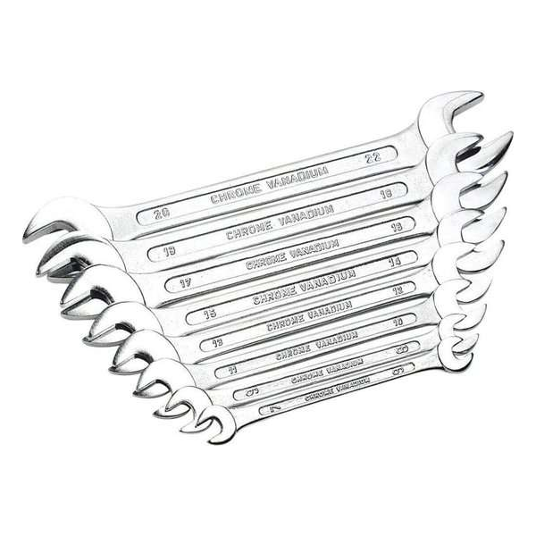 Brüder Mannesmann M 110-08 DIN Dubbele steeksleutelset 8-delig 6 - 22 mm DIN 3110 Brüder Mannesmann M 110-08 DIN Dubbele steeksleutelset 8-delig 6 - 22 mm DIN 3110
